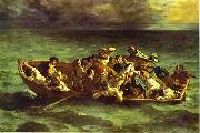 Eugene Delacroix, The Shipwreck of Don Juan